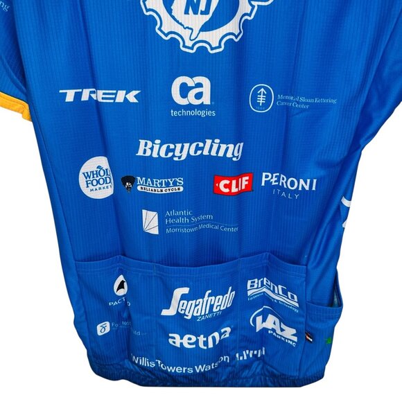 Pactimo Trek Mens Cycling Jersey Gran Fondo NJ Cycle Size L - Picture 8 of 10